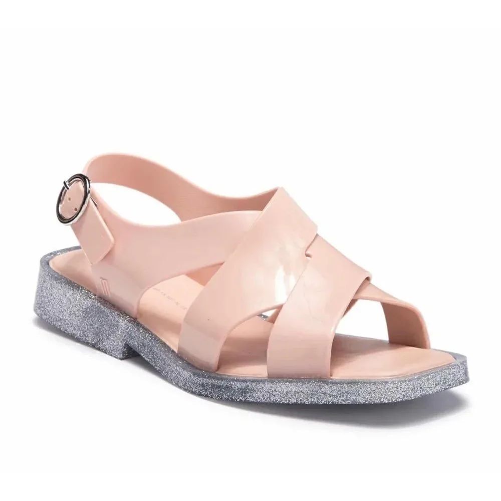 Melissa | Melrose Sandal | pink/silver
